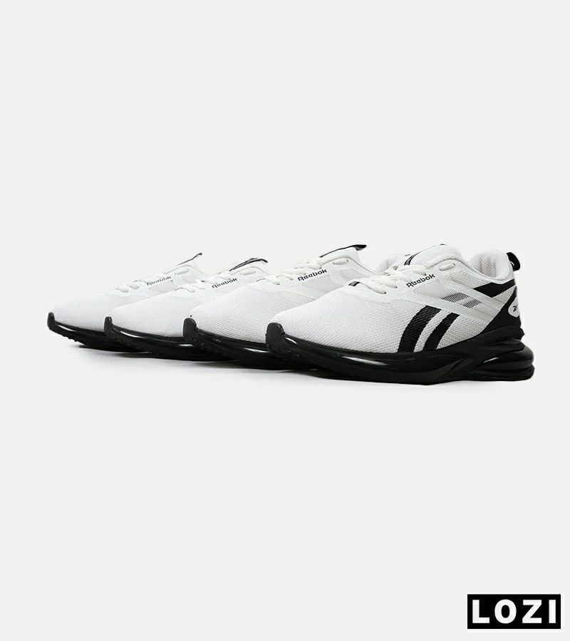 کفش کتانی مردانه و زنانه سفید مشکی Reebok مدل 5012