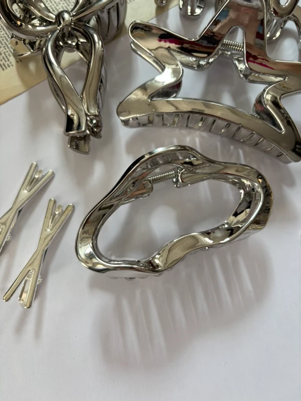 کلیپس نشکن نقره ای- کد 993