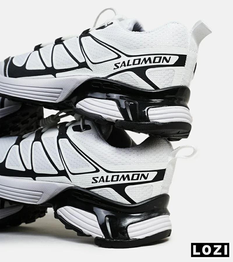 کفش کتانی سفید مشکی Salomon xt-6 مدل 5848