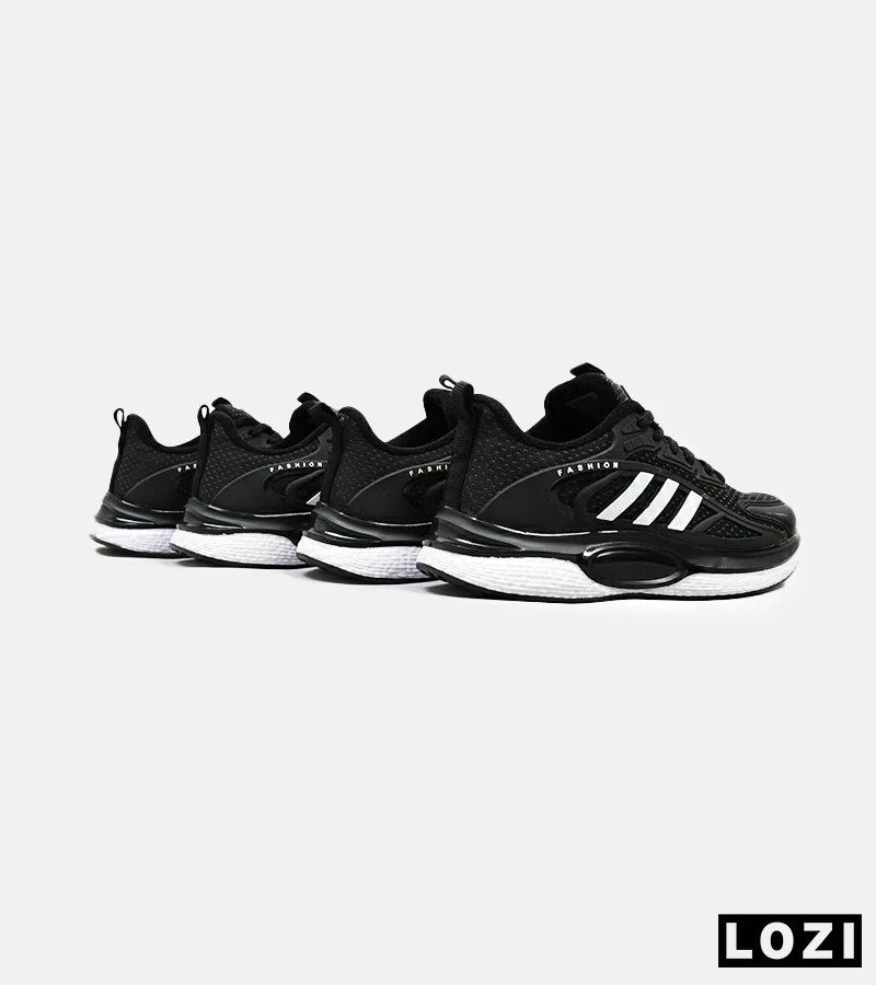 کفش کتانی مردانه مشکی سفید ADIDAS UltraBoost مدل 4725
