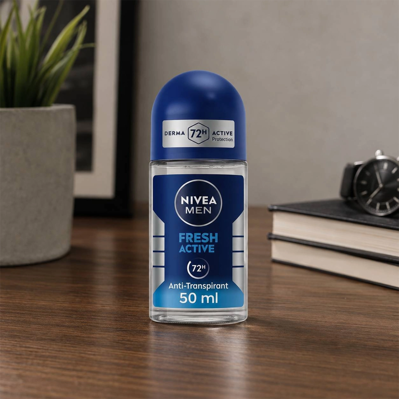 رول ضد تعریق مردانه نیوآ NIVEA مدل Fresh Active 72H حجم 50ML