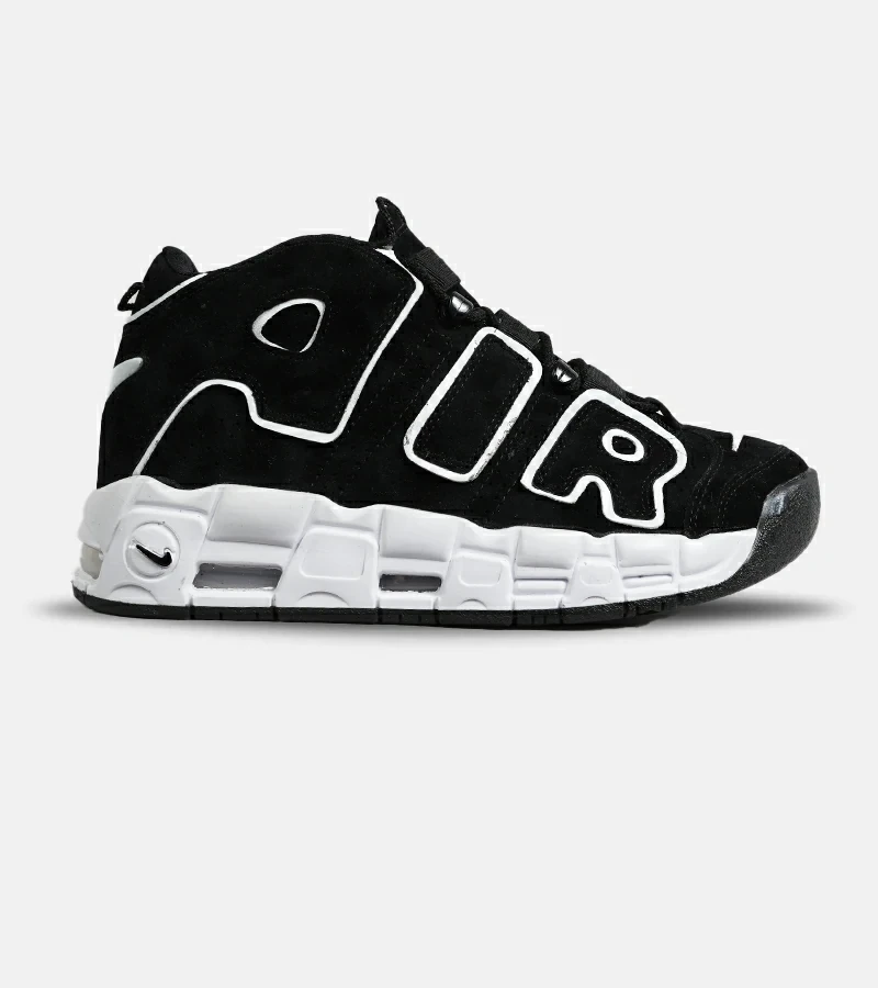 کفش کتانی مردانه و زنانه مشکی سفید NIKE Air More Uptempo '96 مدل 6536