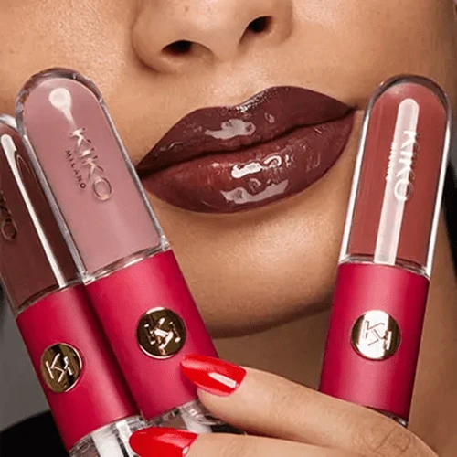 رژلب مایع kiko مدل unlimited double touch شماره 01