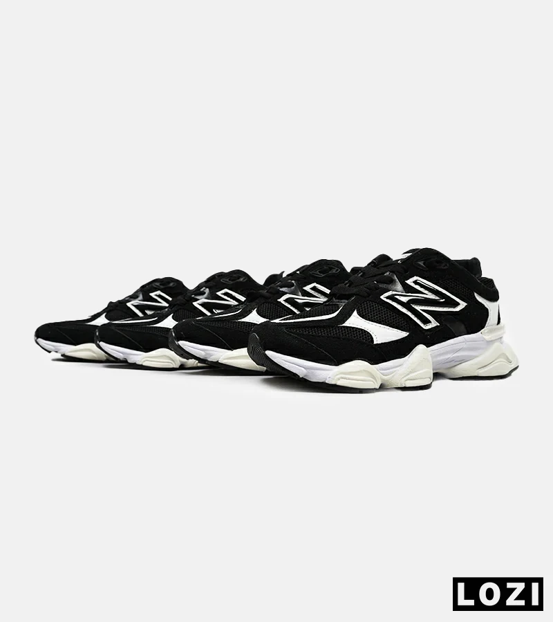 کفش کتانی زنانه مشکی سفید NEW BALANCE 9060 مدل 4193